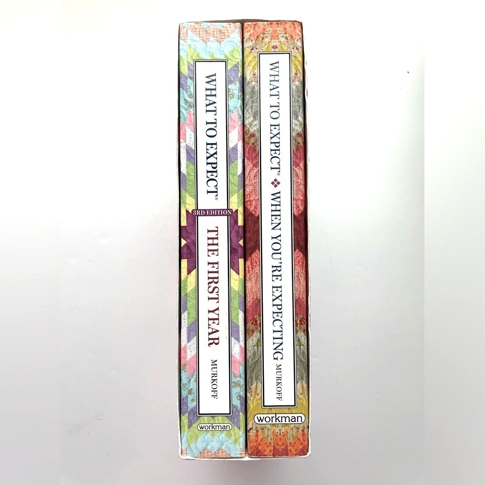 Bookset: What To Expect When You're Expecting & What to Expect The First Year